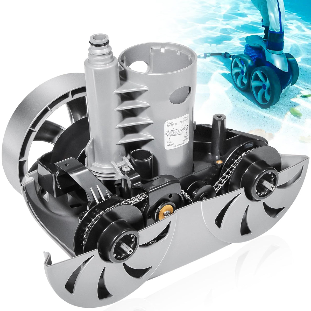 E-cowlboy Polaris R0543200 replacement kit front view for easy maintenance