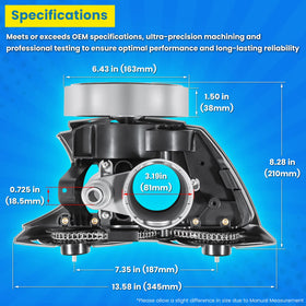 E-cowlboy CNC machined PVC parts provide strength and durability