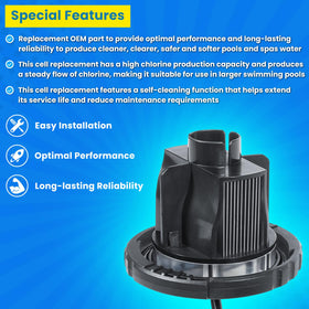 E-cowlboy premium black reinforced housing for outdoor pool durability
