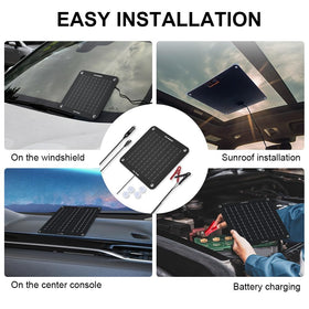 ECO-WORTHY compatible with cars, boats, and more batteries