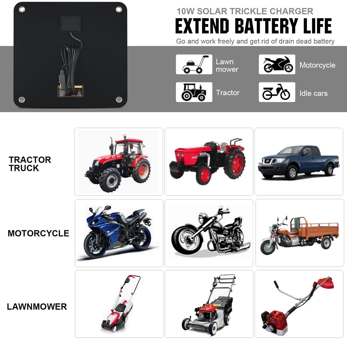 ECO-WORTHY trickle charging function overview