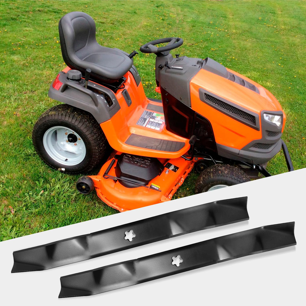 Coating sheds after first mow, reducing buildup and preserving blade life