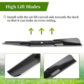 Ecreban 2-pack blades ready for sharpening and quick replacement