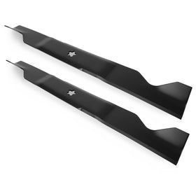 Ecreban 532405380 mower blades for 46-inch deck improve airflow and cut quality.