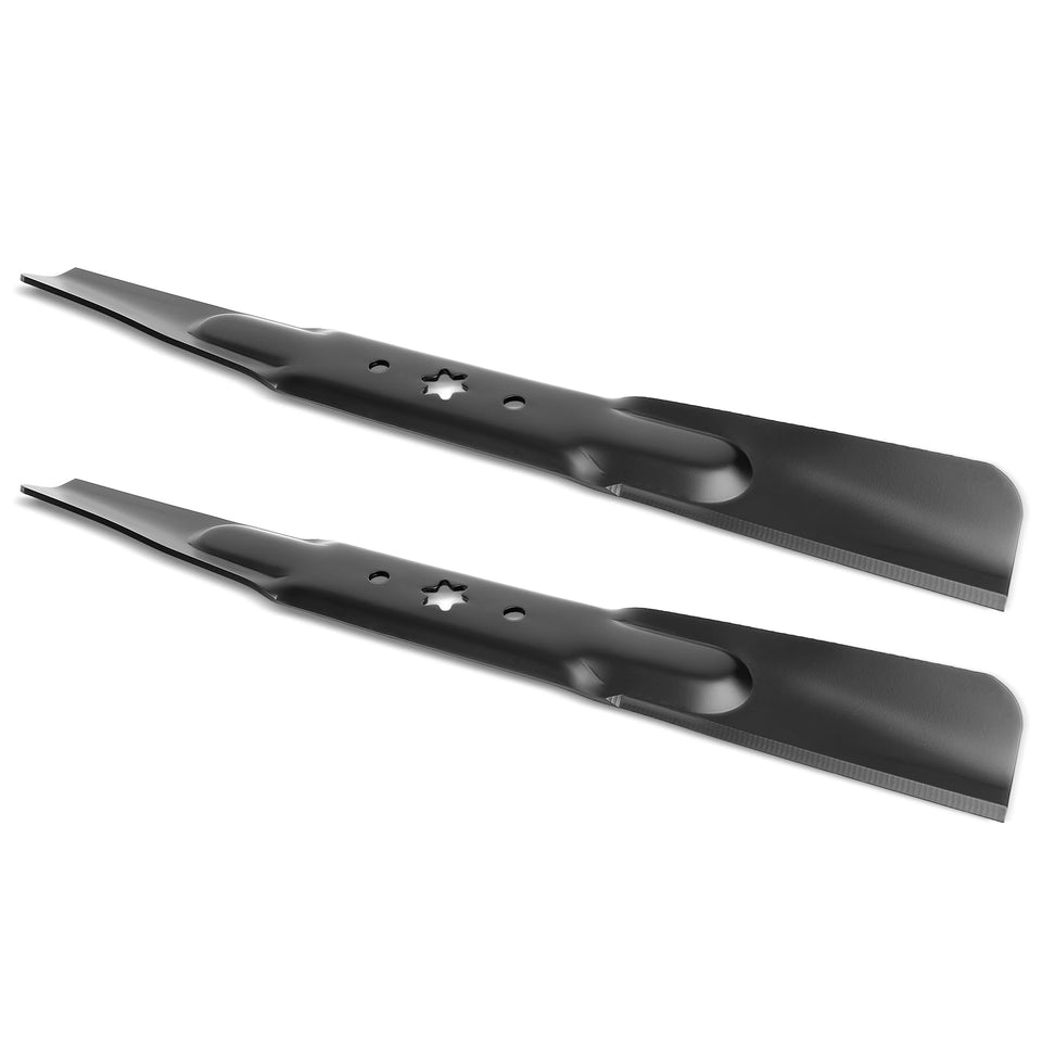 Ecreban 942-04308 blade side view highlighting durable edge for even mowing