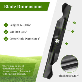 Ecreban Cub Cadet compatible blades for LGT1050 models
