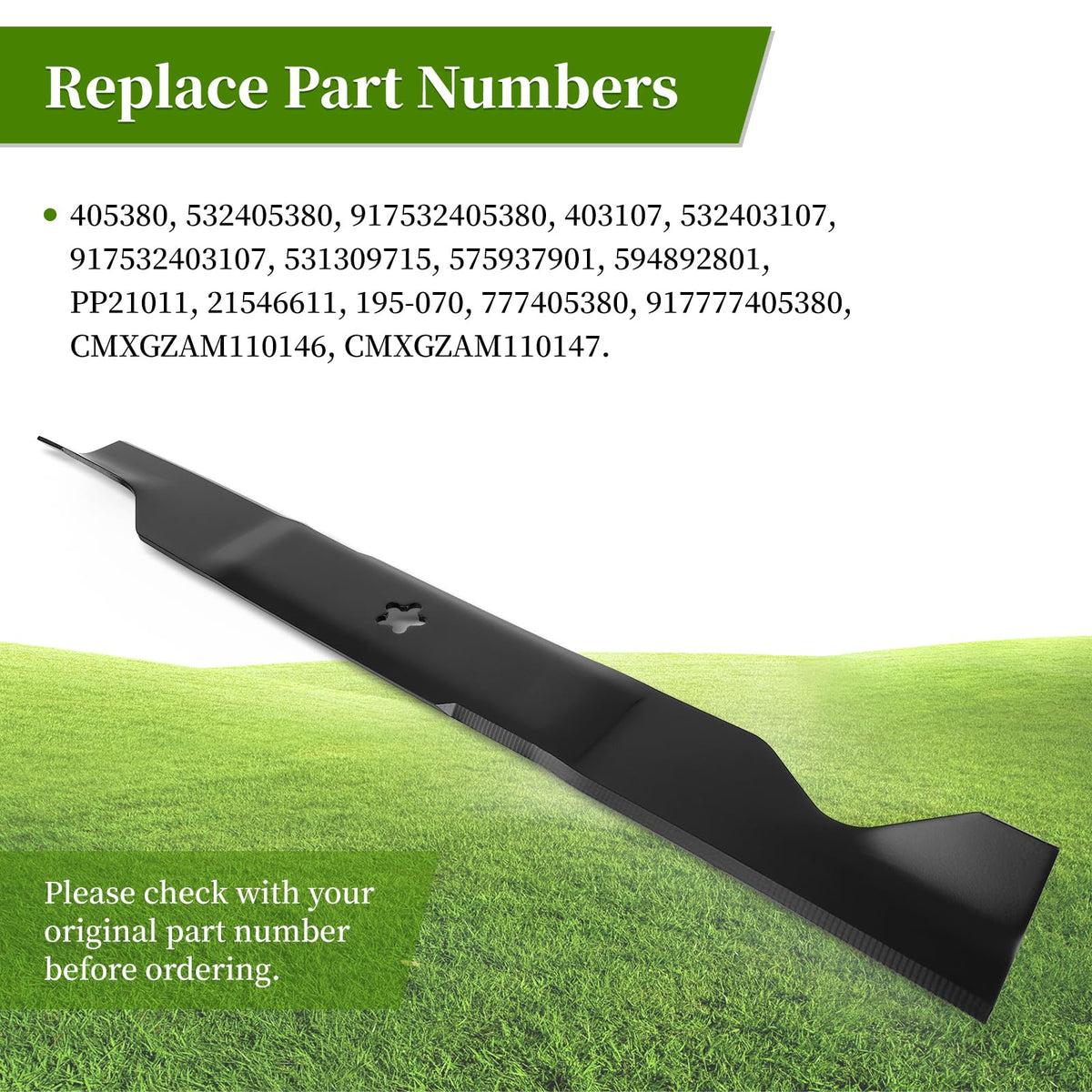 Ecreban heavy-duty metal construction promises durability for demanding mowing.
