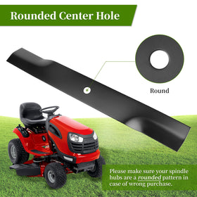 Durable Ecreban mower blades with black coating stand up to repeated mowing