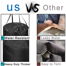 EddHomes bag has a sturdy top handle for easy carrying