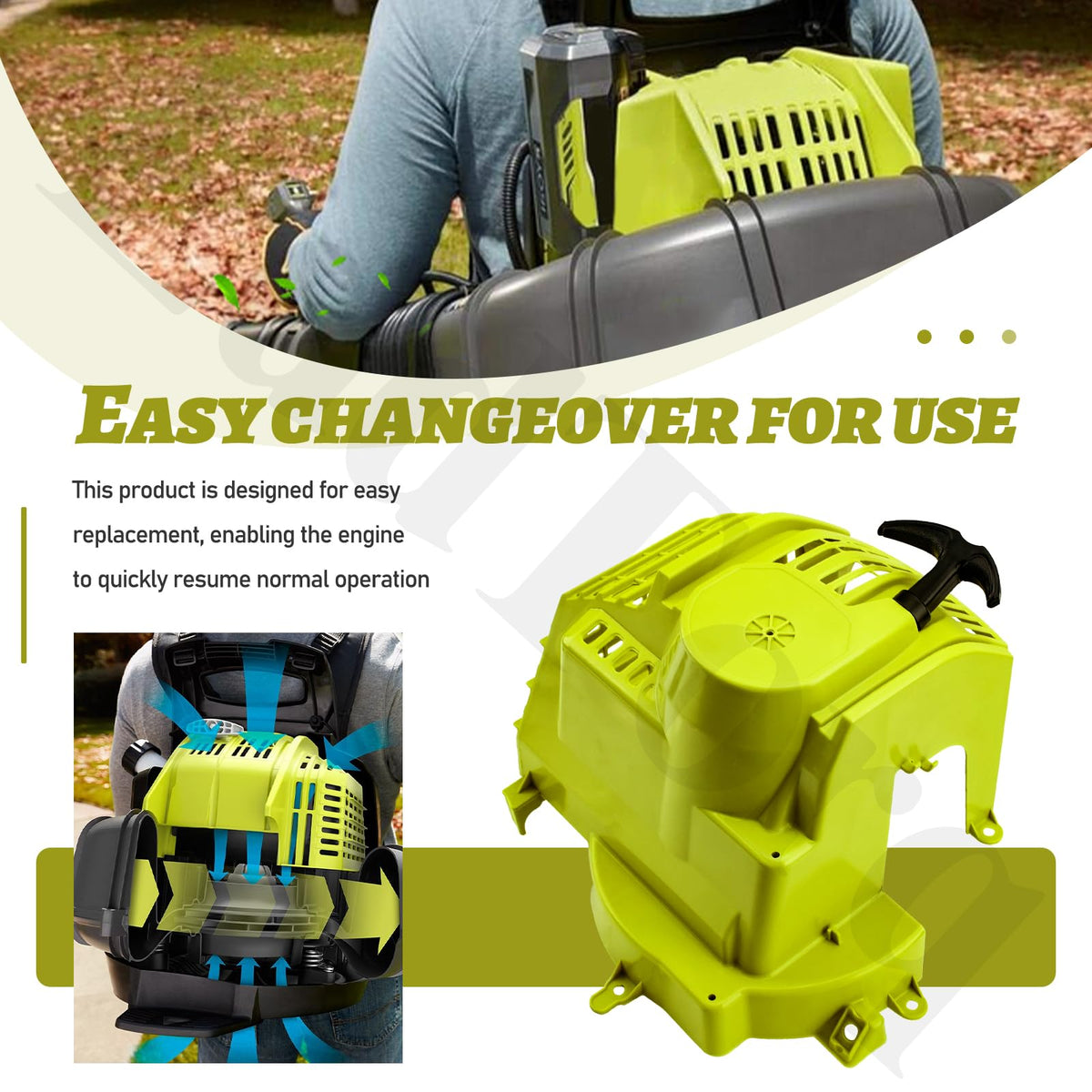 Tested EddTorq pull starter demonstrating smooth starts on RY38BP