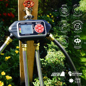 Eden 93413 manual watering button enables on-demand irrigation without disrupting presets