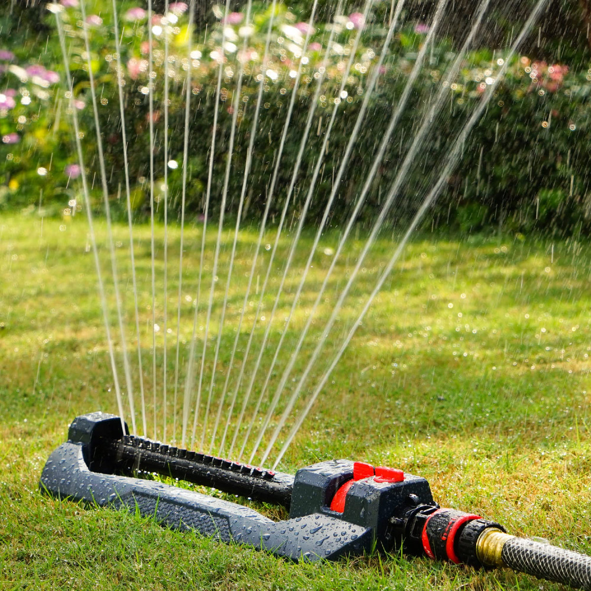 Eden 94105 adjustable range enables precise targeting of garden beds