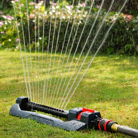 Eden 94105 adjustable range enables precise targeting of garden beds