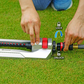 Eden 94110 range adjustment tabs customize watering zones precisely