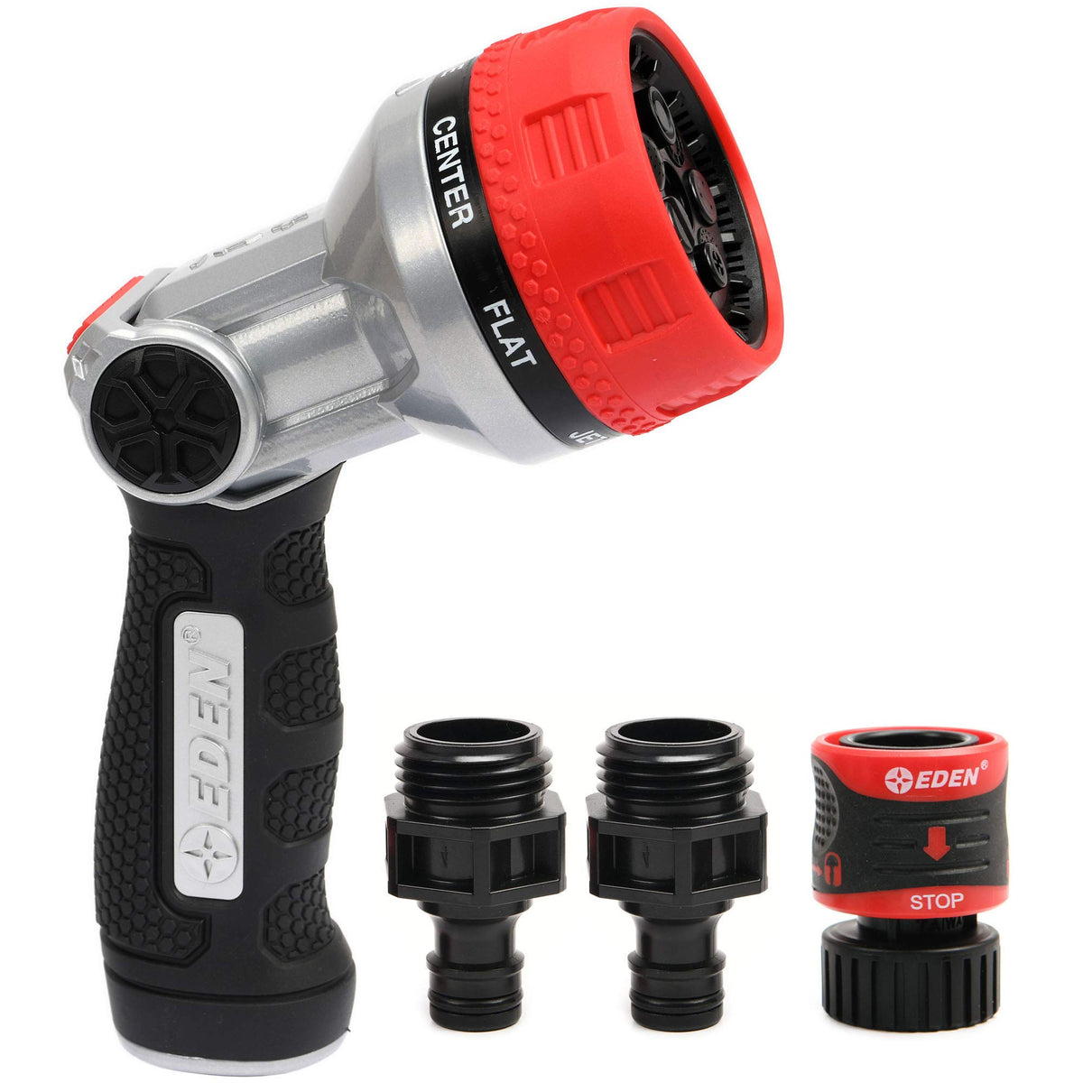 Eden 94805 metal nozzle with jet pattern for precise watering