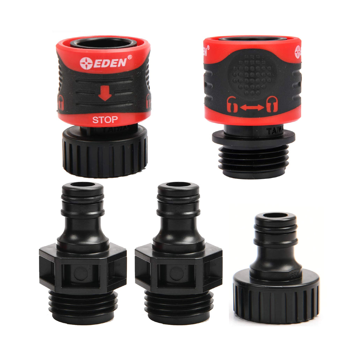 Eden 95210 quick-connect assembly enables fast, secure tool changes.