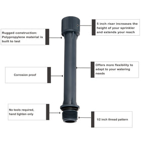 Eden 99999 ten-piece set expands coverage across sprinklers.