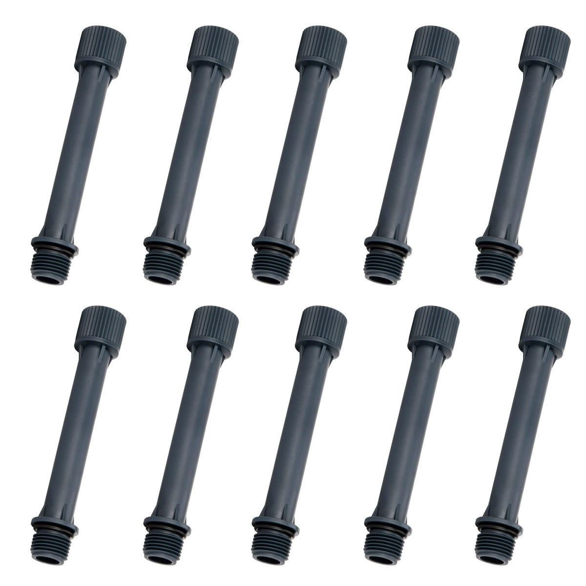 Eden 99999 5-inch sprinkler riser extension raises head for taller plantings.
