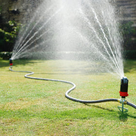 Eden gear-drive system provides whisper-quiet misting for early watering