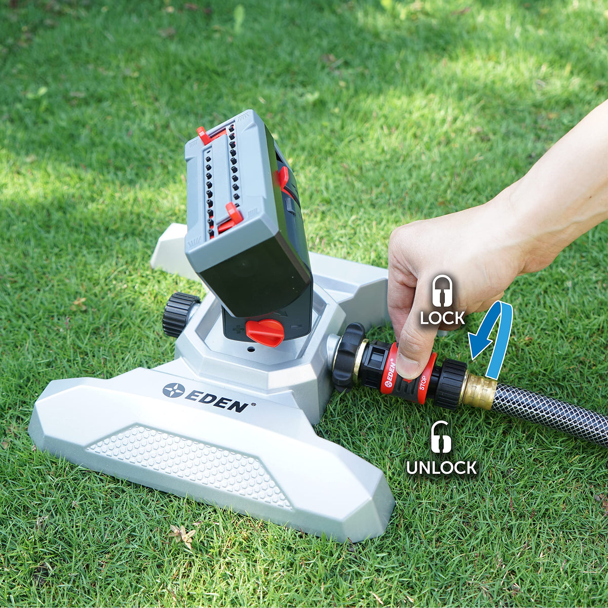 Eden turbo-drive motor ensuring smooth operation across pressures.