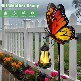 EDOF yard-art butterfly decor adds color to outdoor spaces