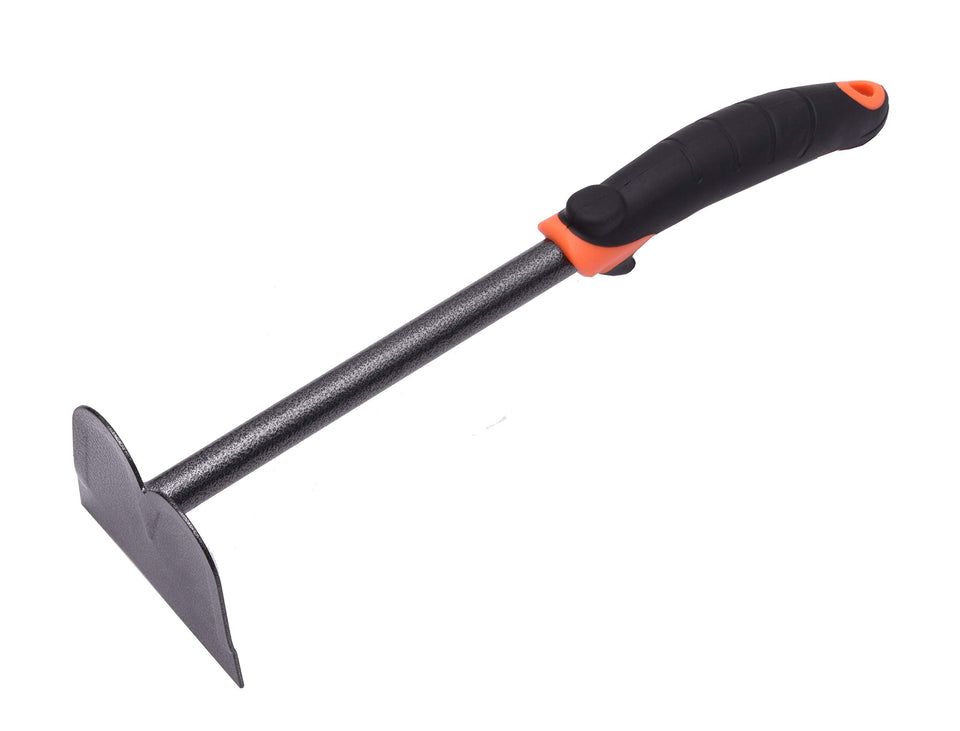 Edward Tools carbon steel hand hoe for rust-resistant durability in the garden