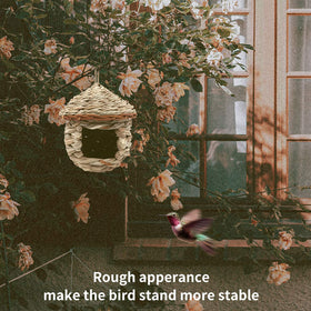 Eeaivnm hole size 1-8x2-2 inches ensures accessible entry for small birds.