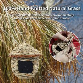 Eeaivnm natural dried hibiscus grass material highlights eco-friendly construction.