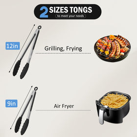 EEKEDO tongs ideal for BBQ and salads