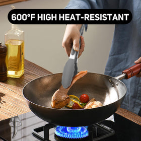 EEKEDO tongs dishwasher-safe for easy cleanup after meals.