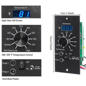 Eeranzoy RTD temperature sensor provides accurate reading for consistent results.