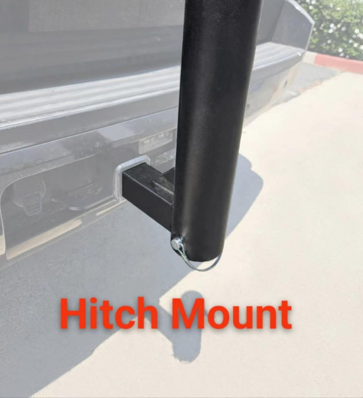 EEZ RV Products 2-inch hitch compatibility supports mounting on trucks, Jeeps, and SUVs.