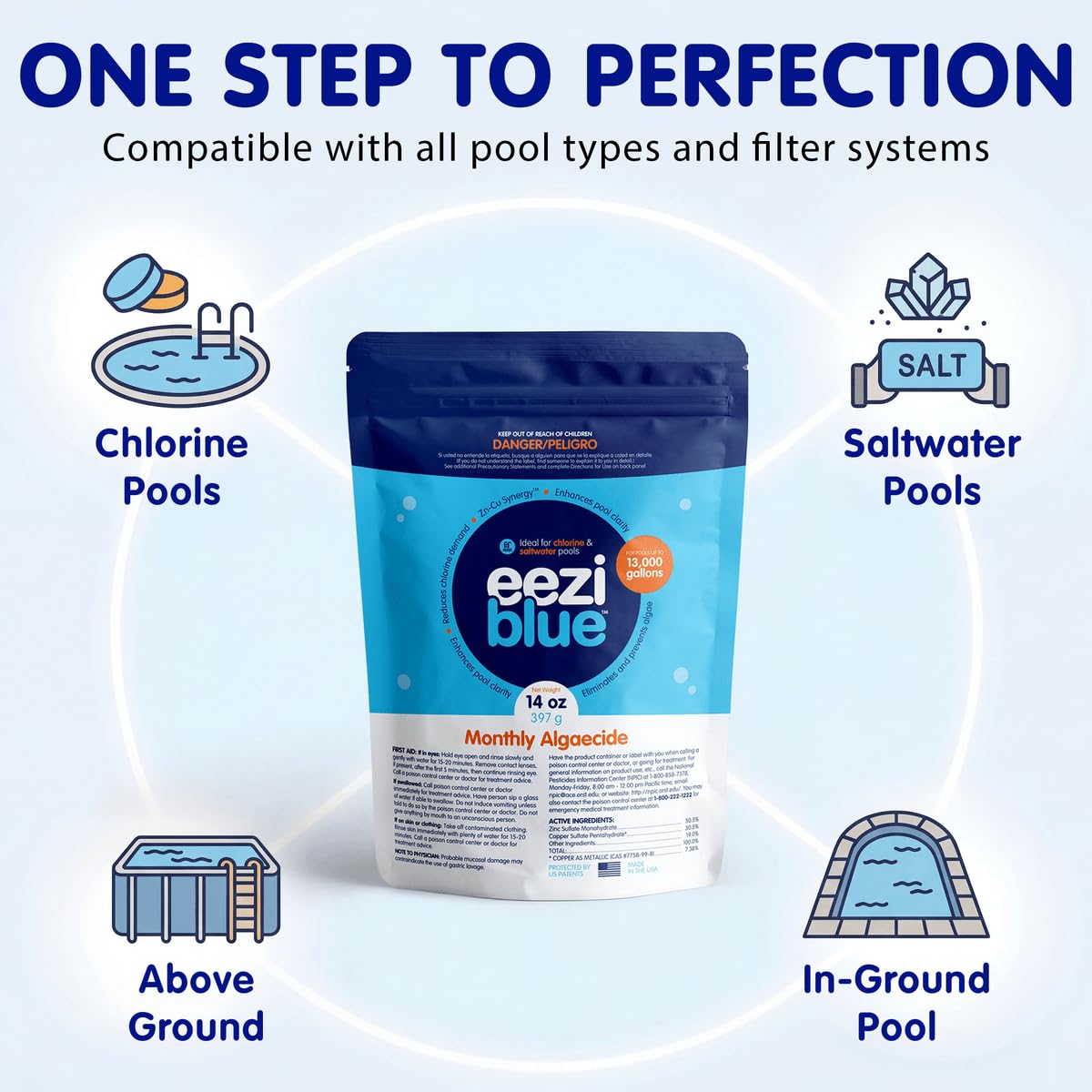 Winterizer option with Eeziblue simplifies pool closing routines