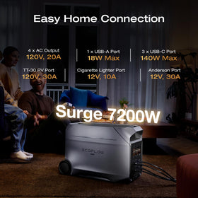 EF ECOFLOW Delta 3 Ultra Plus operates quietly for indoor use.