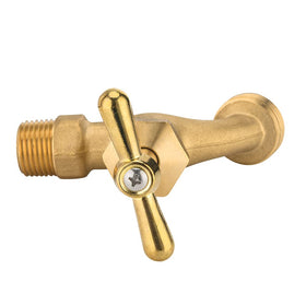 EFIELD BIBCOCK001 installation example on an outdoor hose system