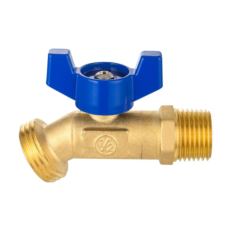 EFIELD sillcock brass body close-up showing durability and anti-corrosion protection.