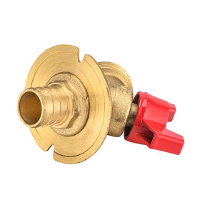 EFIELD quarter-turn sillcock handle, quick shut-off for efficient watering.
