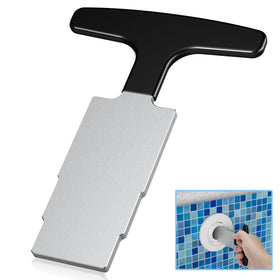 Egepon pool plug removal tool with handle grip for secure, comfortable use during maintenance.