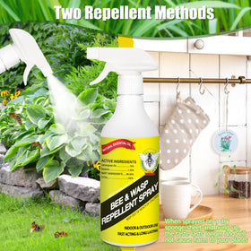 Eglagen spray-on sponge method demonstrated near insect activity