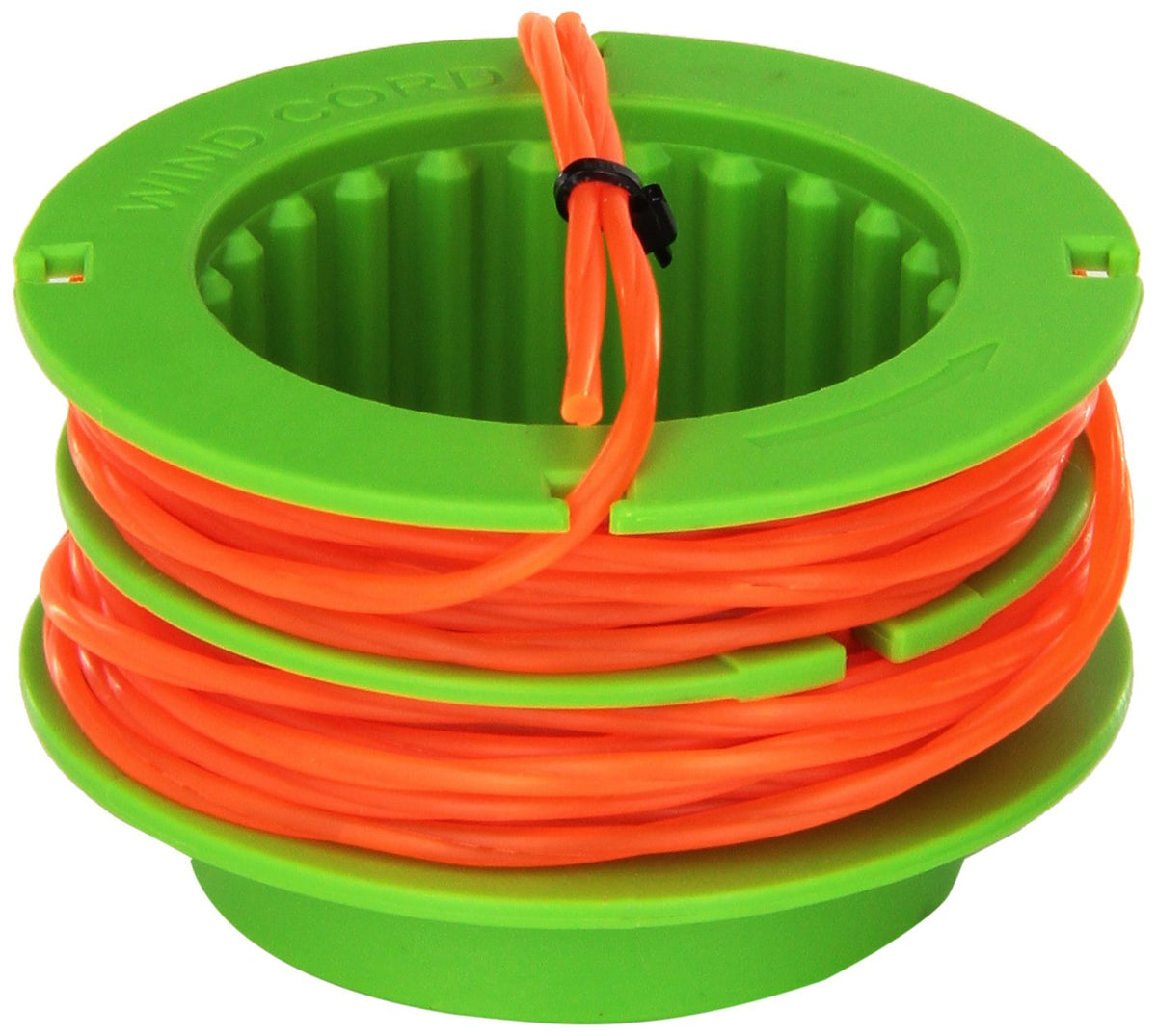 EGO Power+ AS1300 spool front view showing quick line replacement.