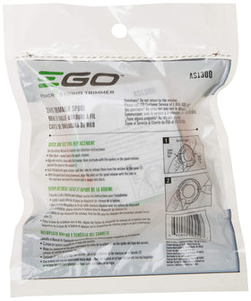EGO Power+ AS1300 spool line winding demonstration.