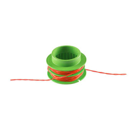 EGO Power+ AS1300 spool packaging with pre-wound line and Easy-Wrap.