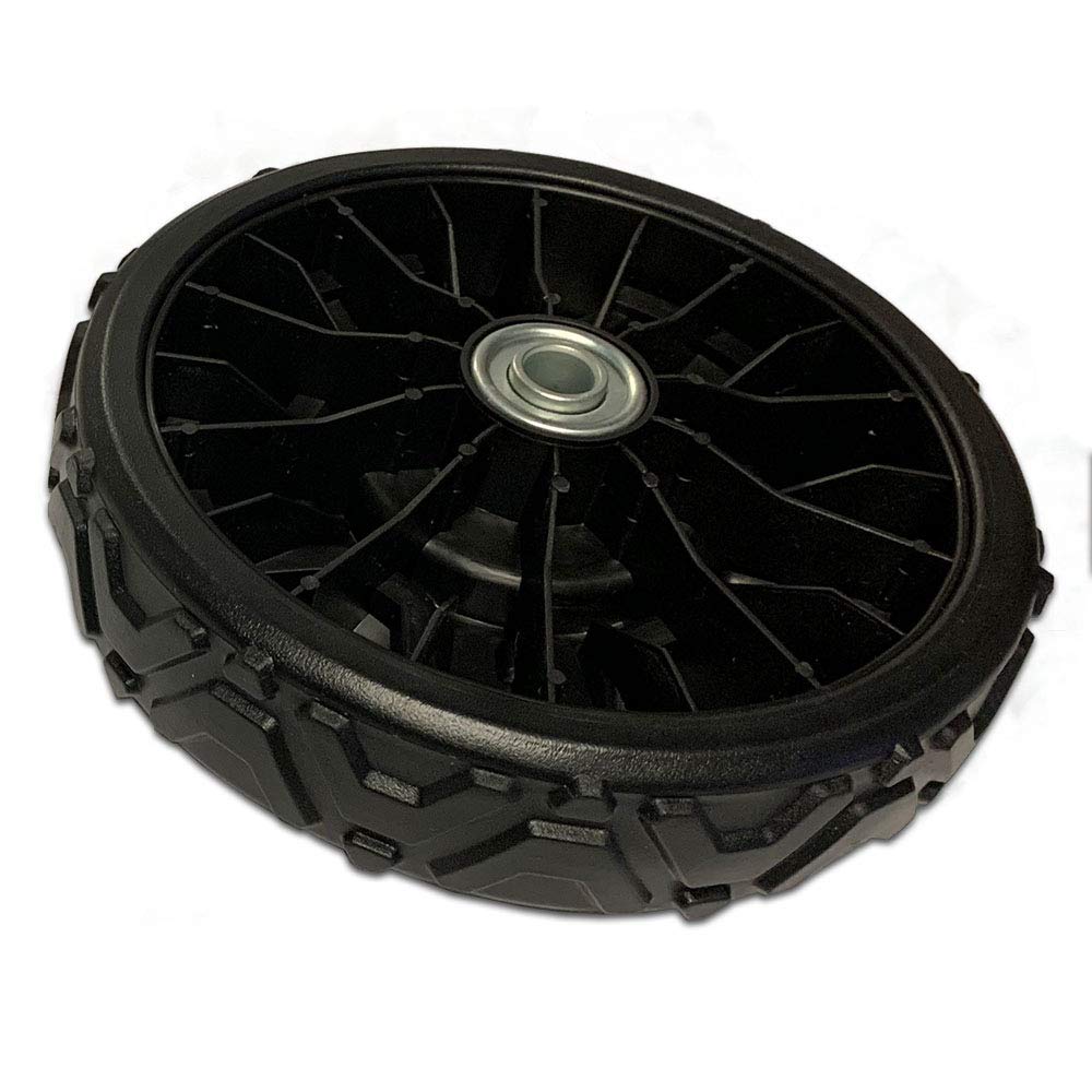 EGO Power+ front wheel assembly installed on LM2150SP, smooth operation and reliable performance