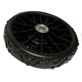 EGO Power+ front wheel assembly installed on LM2150SP, smooth operation and reliable performance