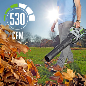EGO Power+ LB5300 runs up to 75 minutes on a single charge