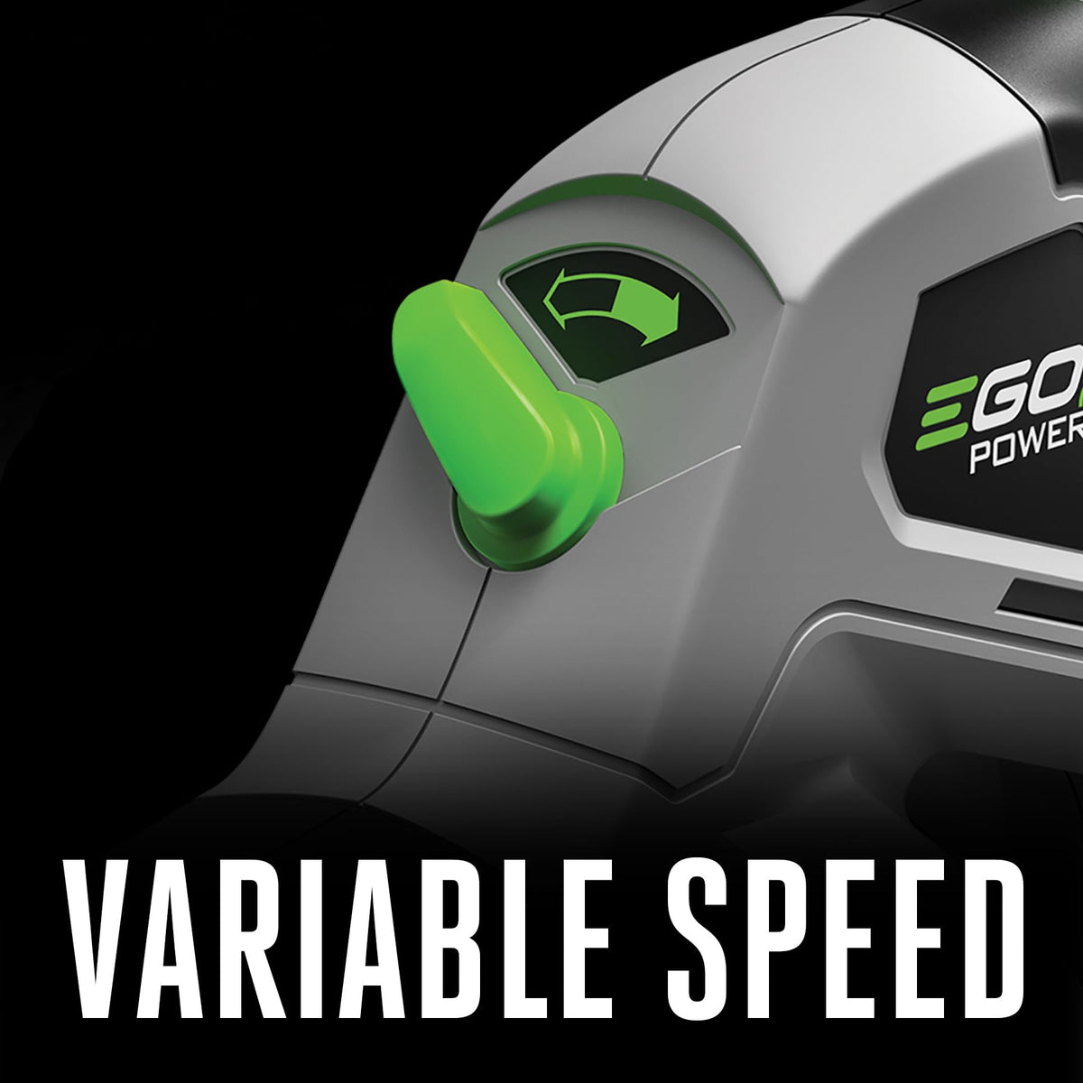 Variable speed dial on the LB5300 for precise airflow control from 260 to 400 CFM