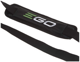 EGO Power+ shoulder strap with a multi-head system improves balance.