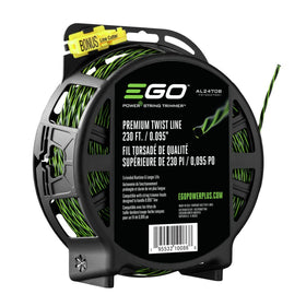 EGO Power+ Twist Line in action delivering clean cuts on tough grass