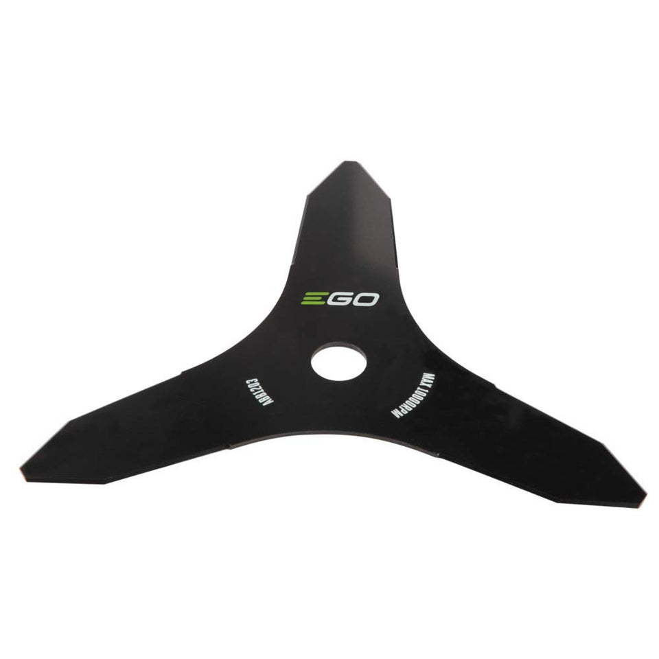 EGO Power+ 3-tooth metal blade for STX3800 cuts through dense brush with reliable results