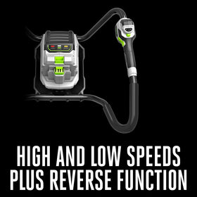EGO Power+ auger shows 8-inch bit included for quick holes